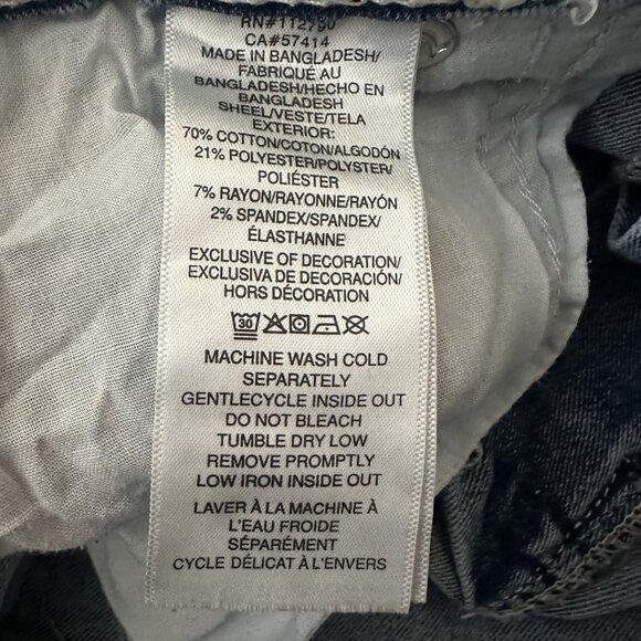 True Religion Denim Shorts Mens 32 Blue Rocco Relaxed Skinny Jean Light Wash - Picture 10 of 11